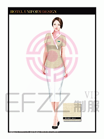 SPA按摩技師制服設(shè)計圖943