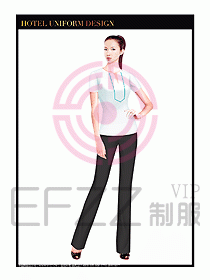 SPA按摩技師制服設(shè)計圖942