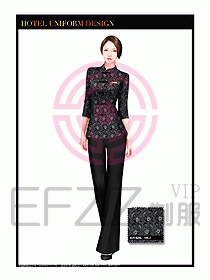 SPA按摩技師制服設(shè)計(jì)圖941