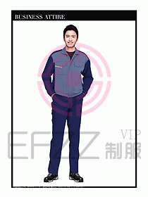 春秋款工程服服裝設(shè)計(jì)圖850
