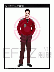 春秋款工程服服裝設(shè)計(jì)圖858