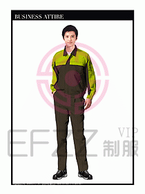 春秋款工程服服裝設計圖880
