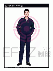 春秋款工程服服裝設計圖906