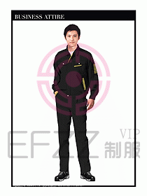 春秋款工程服服裝設計圖951