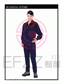 春秋款工程服服裝設(shè)計(jì)圖968