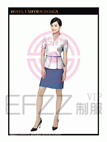 桑拿水療會(huì)所前臺(tái)服務(wù)員制服194