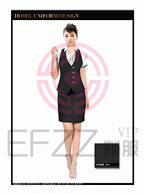 桑拿水療會所前臺服務(wù)員制服201