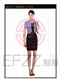 桑拿水療會所前臺服務(wù)員制服209