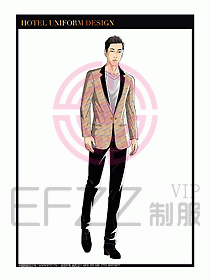 桑拿水療會(huì)所前臺(tái)服務(wù)員制服225