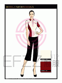 桑拿水療會(huì)所前臺(tái)服務(wù)員制服232