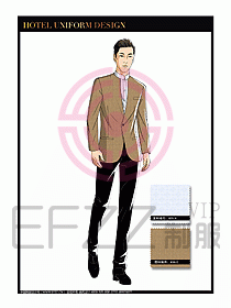 桑拿水療會所前臺服務(wù)員制服231