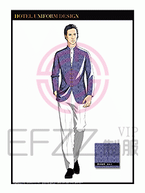 桑拿水療會所前臺服務(wù)員制服237