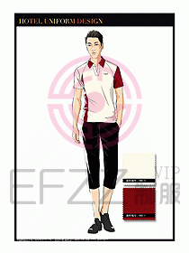 桑拿水療會所前臺服務(wù)員制服242