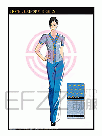 SPA按摩技師制服設(shè)計圖953