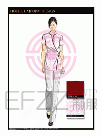 SPA按摩技師制服設(shè)計(jì)圖963