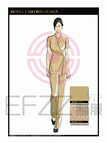 SPA按摩技師制服設(shè)計(jì)圖962