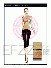 SPA按摩技師制服設(shè)計(jì)圖968