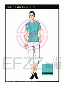 SPA按摩技師制服設(shè)計(jì)圖972