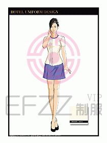 SPA按摩技師制服設(shè)計(jì)圖974