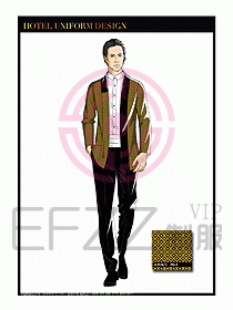 桑拿SPA咨客迎賓制服設(shè)計(jì)333