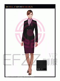 酒店西餐服務(wù)員制服設(shè)計924