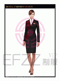 酒店西餐服務(wù)員制服設(shè)計(jì)929