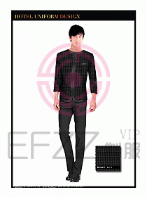 酒店西餐服務(wù)員制服設(shè)計960