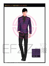 酒店西餐服務(wù)員制服設(shè)計(jì)967