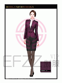 酒店西餐服務(wù)員制服設(shè)計979