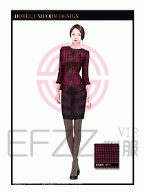 酒店西餐服務(wù)員制服設(shè)計(jì)981