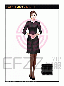 酒店西餐服務(wù)員制服設(shè)計987