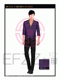 酒店西餐服務員制服設計999