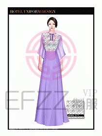 酒店制服西餐咨客服裝設(shè)計(jì)399