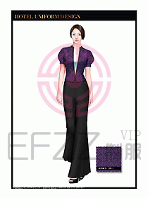 酒店制服西餐咨客服裝設(shè)計(jì)411