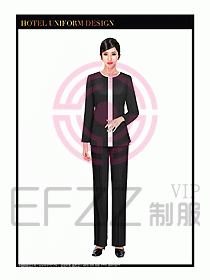 酒店制服客房服務(wù)員工衣設(shè)計396