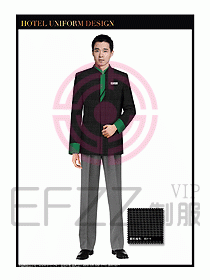 酒店制服客房服務(wù)員工衣設(shè)計(jì)401