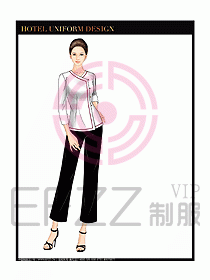 酒店制服客房服務(wù)員工衣設(shè)計(jì)419