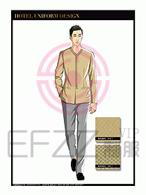 酒店制服客房服務(wù)員工衣設(shè)計(jì)438