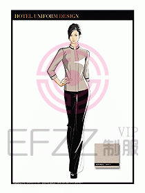 酒店制服客房服務(wù)員工衣設(shè)計441