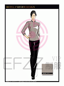 酒店制服客房服務員工衣設計440