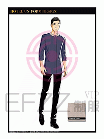 酒店制服客房服務(wù)員工衣設(shè)計447
