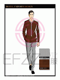 酒店制服客房服務(wù)員工衣設(shè)計(jì)452