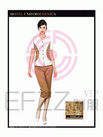 水療SPA服務(wù)員制服設(shè)計設(shè)計圖153