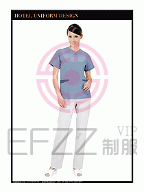 水療SPA服務(wù)員制服設(shè)計設(shè)計圖156