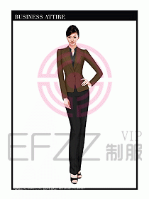 職業(yè)空姐裝制服設(shè)計(jì)圖502