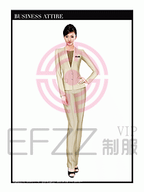 職業(yè)空姐裝制服設(shè)計圖533