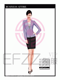 職業(yè)空姐裝制服設(shè)計(jì)圖546