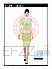 職業(yè)空姐裝制服設(shè)計(jì)圖550