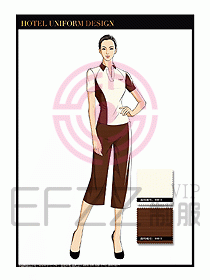 SPA水療會所服務(wù)員服裝設(shè)計368