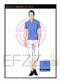 SPA水療會所服務(wù)員服裝設(shè)計375